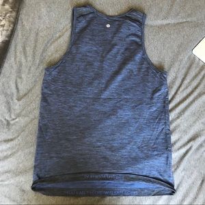 Lululemon Metal Vent Tech Tank in Heather Blue